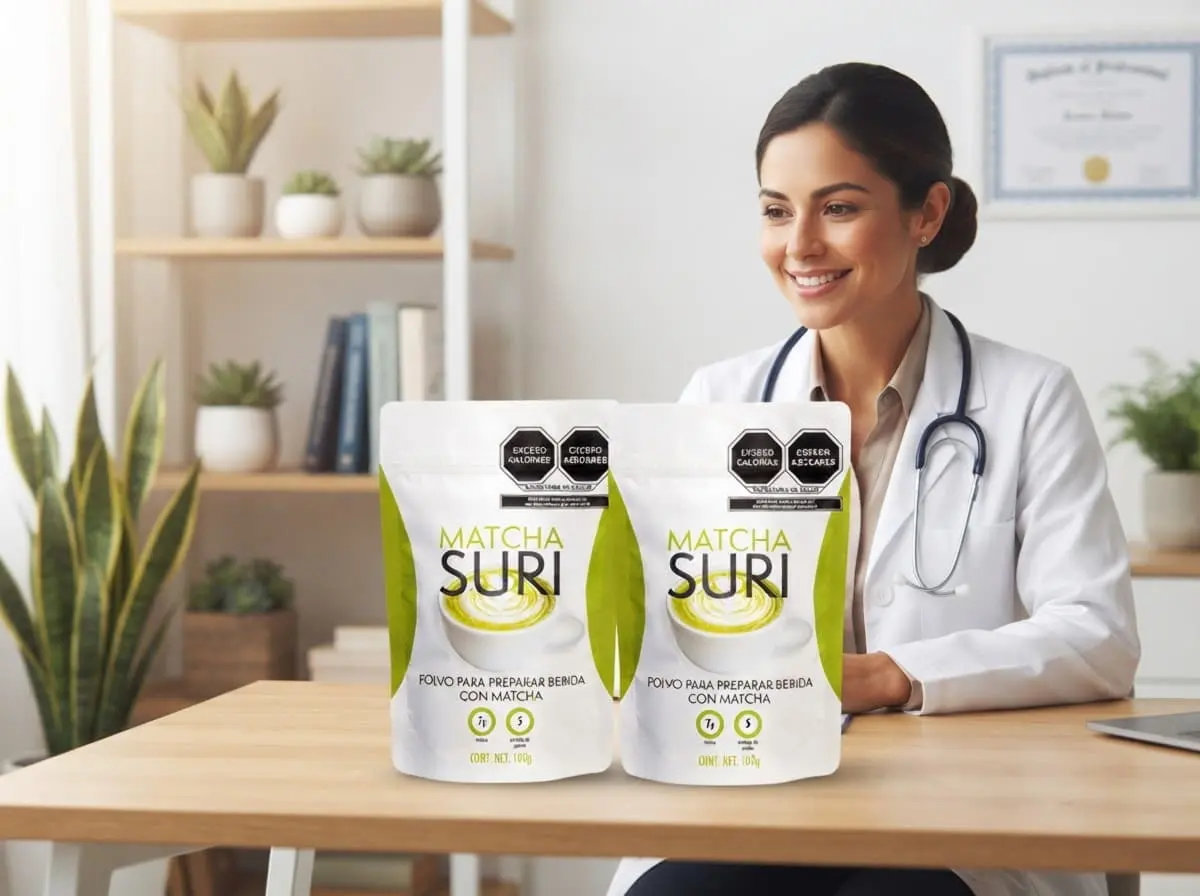 Especialista en bienestar con Matcha Suri