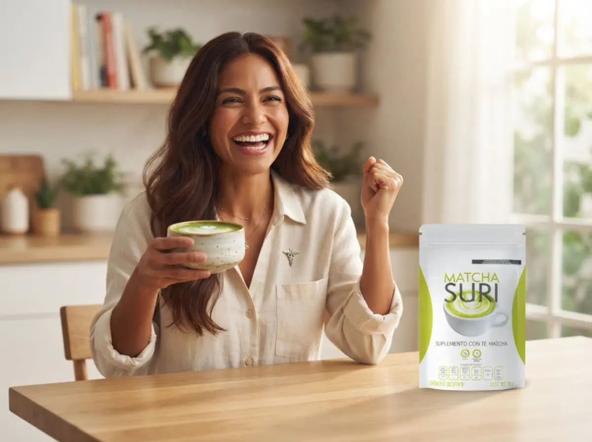 Especialista en bienestar con Matcha Suri